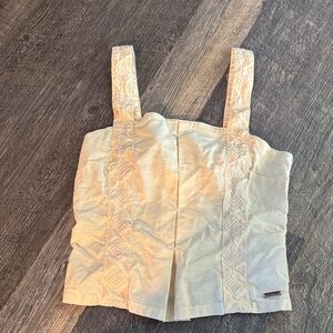 Elegant Cream Tank Top